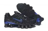 nike shox tl3 comme des garcons black blue